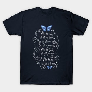 " With This Hand . . . " [ White Lettering ] T-Shirt